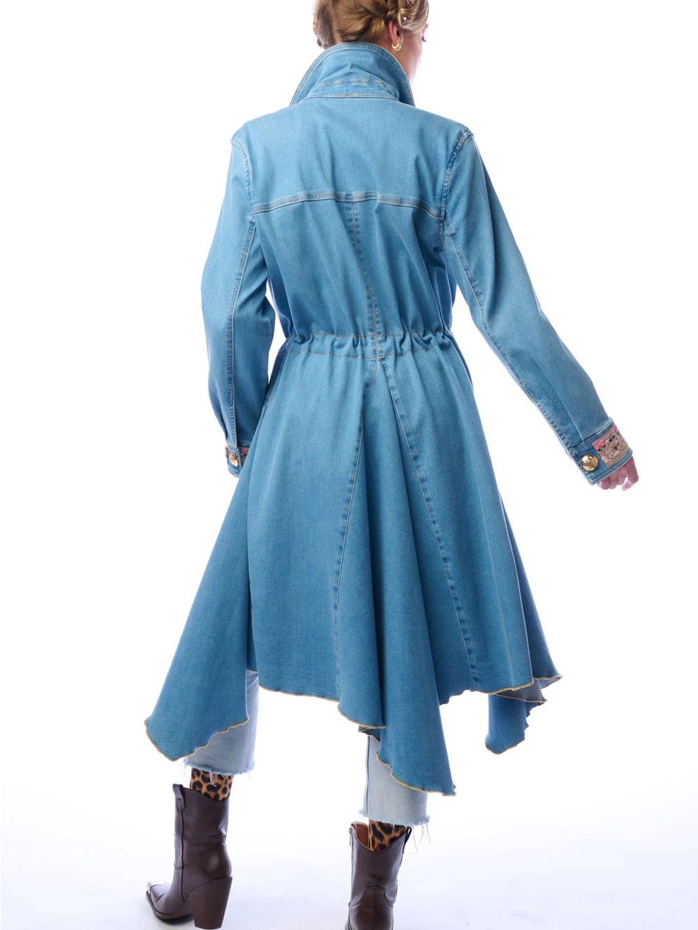 ARATTA MONTE CARLO DENIM COAT - M - NWT - Picture 9 of 12